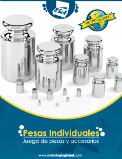 Catalogo de masas patrón Metroglobal - Cardinal Weighing Colombia