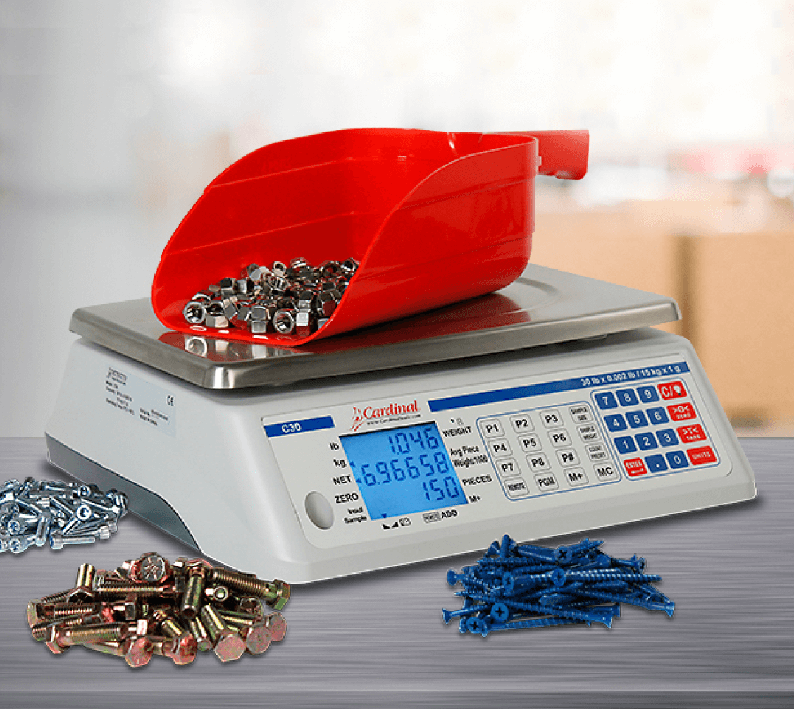 Venta, comercialización, reparación y calibración de Balanzas comerciales Cardinal Weighing Colombia
